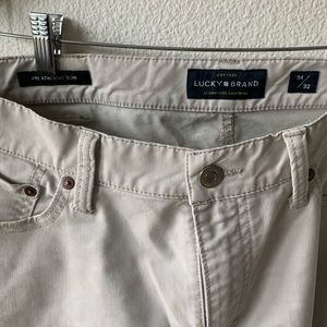 (#4) Lucky Jeans Mens 410 Athletic Slim Chino Jeans EUC 34 x 32